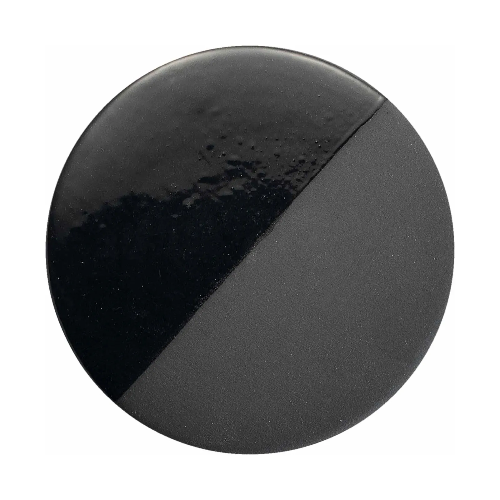 Lampada a sospensione Caxixi in ceramica, nero