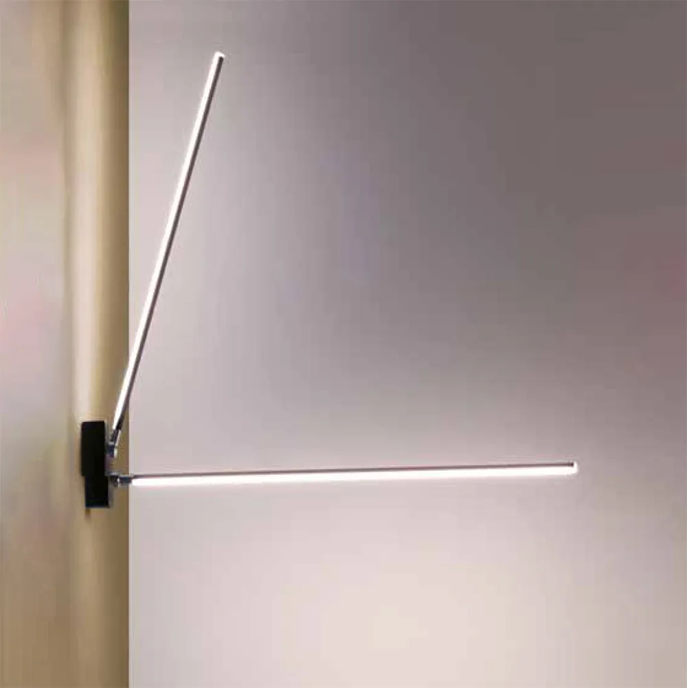 Lampada da Parete/Soffitto CATTANEO – LUCILLA Alluminio Metacrilato LED 2 Luci L. 60