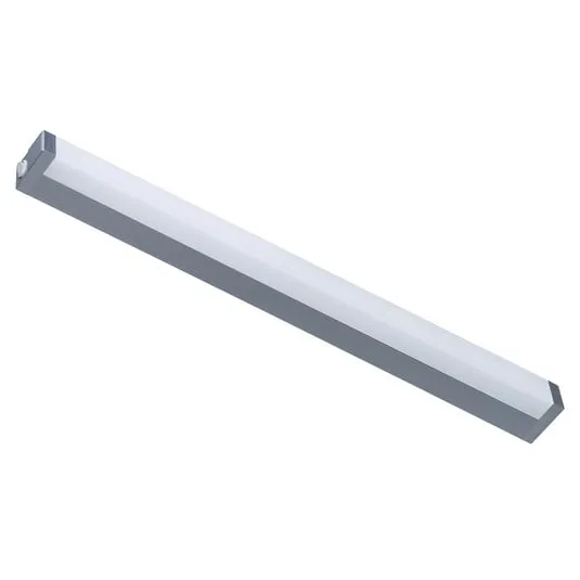 Lampada LED da specchi 512, 4.000 K, 88 cm argento
