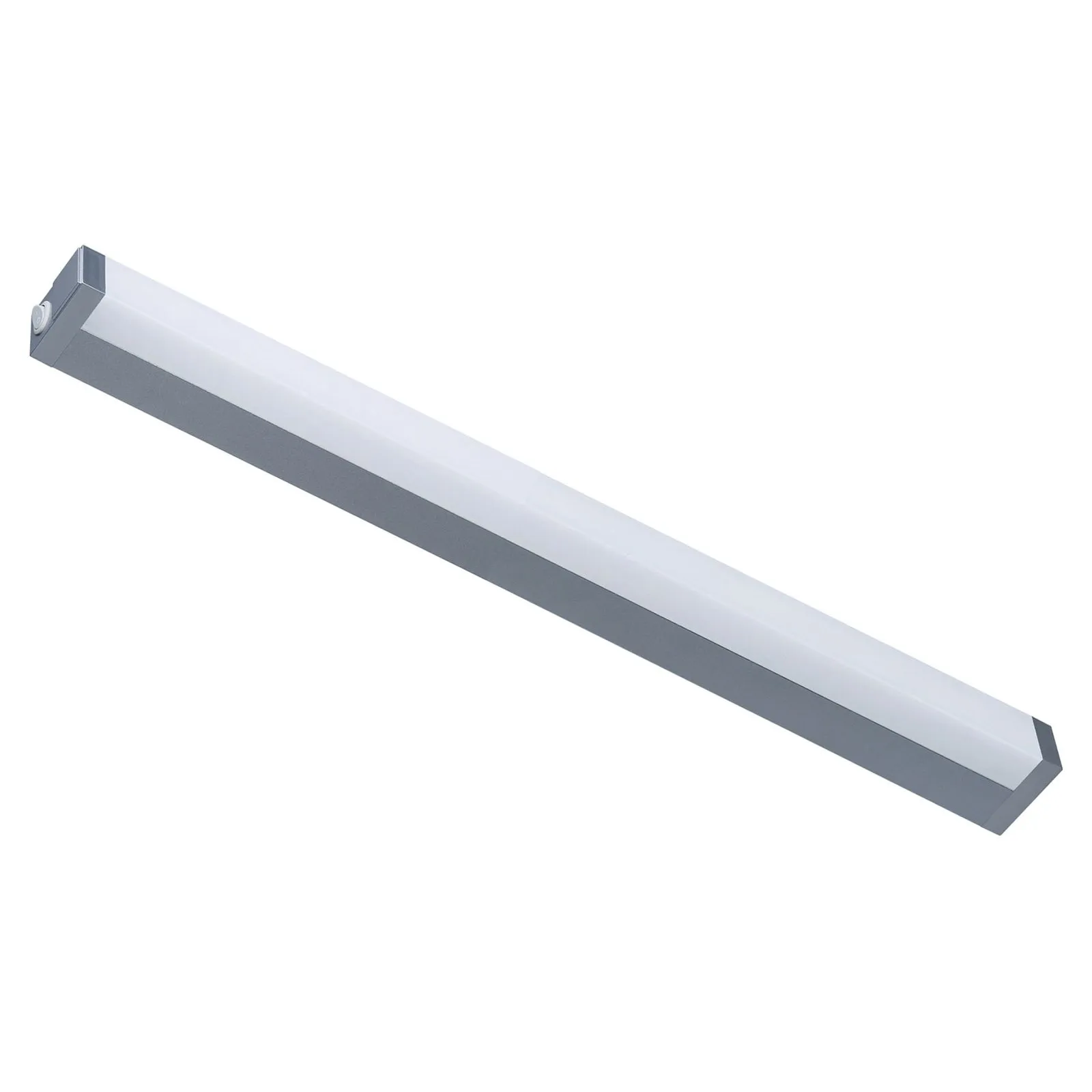 Lampada LED da specchi 512, 4.000 K, 88 cm argento