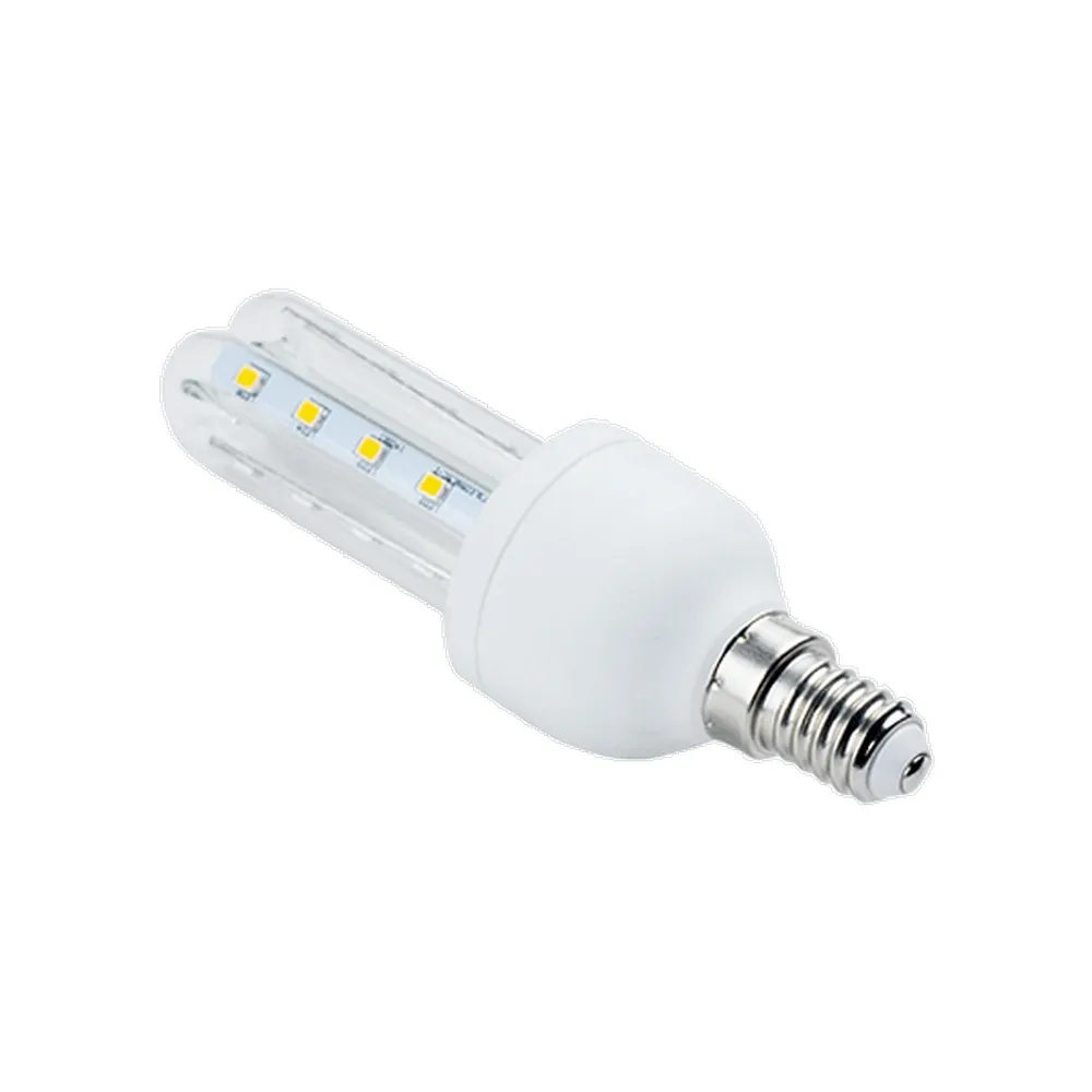 Lampadina Led E14 a tubo a U 8W Bianco caldo 3000K Aigostar