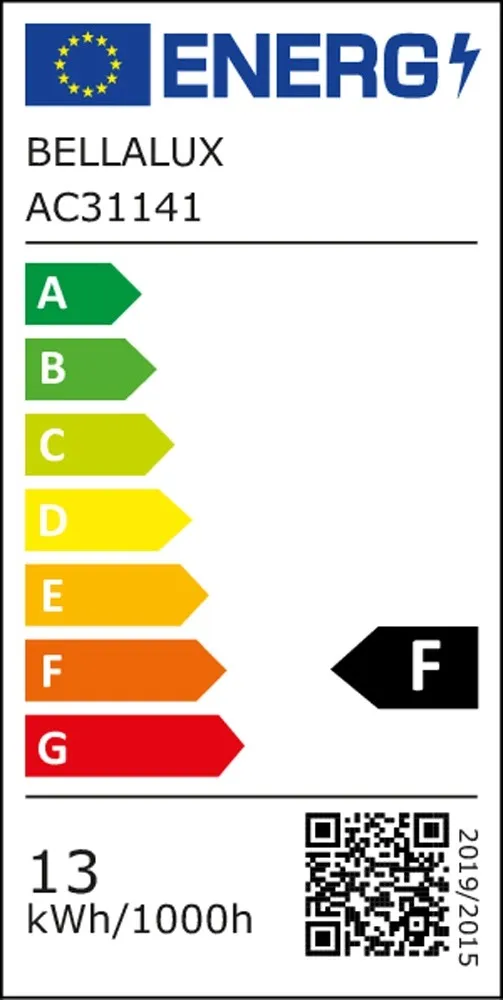 Lampadina LED E27 a goccia Bellalux 1521 lm bianco caldo