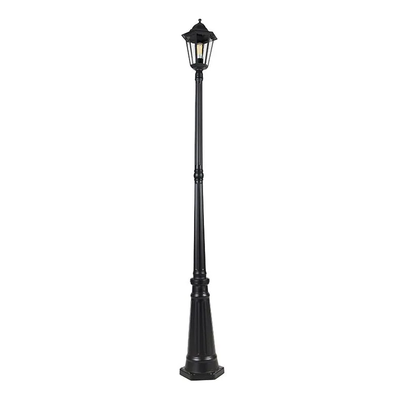 Lanterna da esterno classica nera 200 cm IP44 - Avana