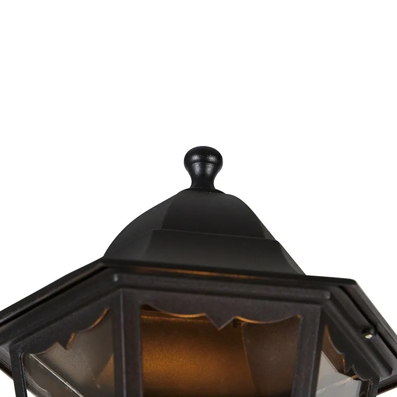 Lanterna da esterno classica nera 200 cm IP44 - Avana