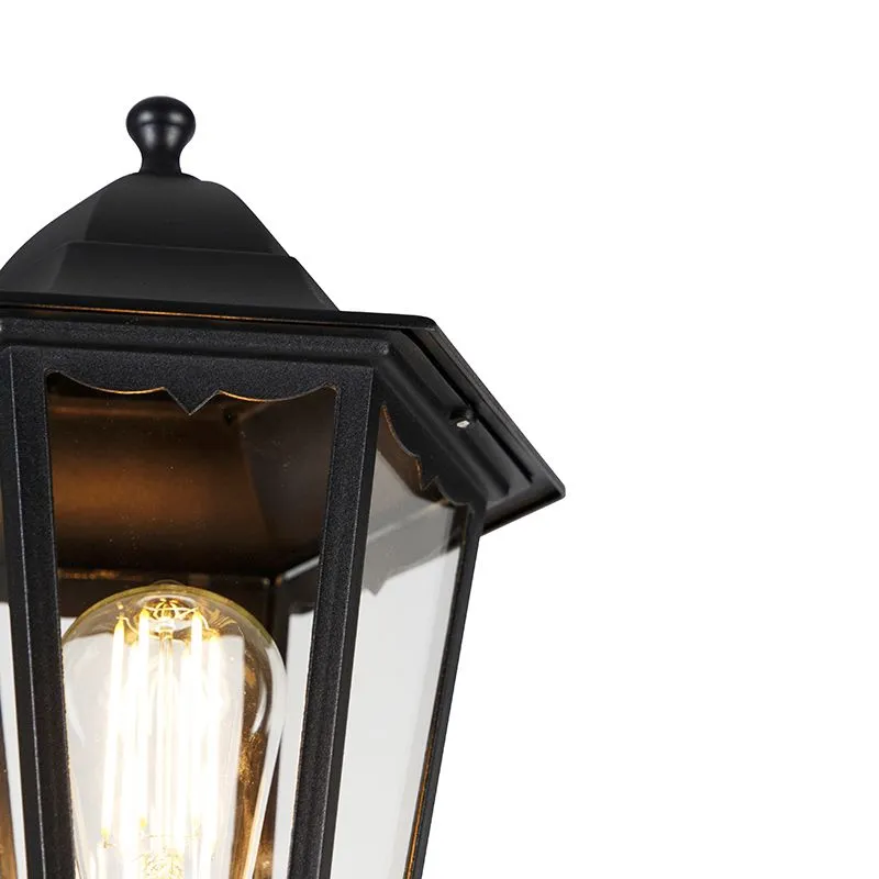 Lanterna da esterno classica nera 200 cm IP44 - Avana
