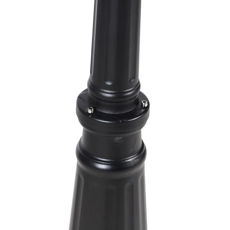 Lanterna da esterno classica nera 200 cm IP44 - Avana