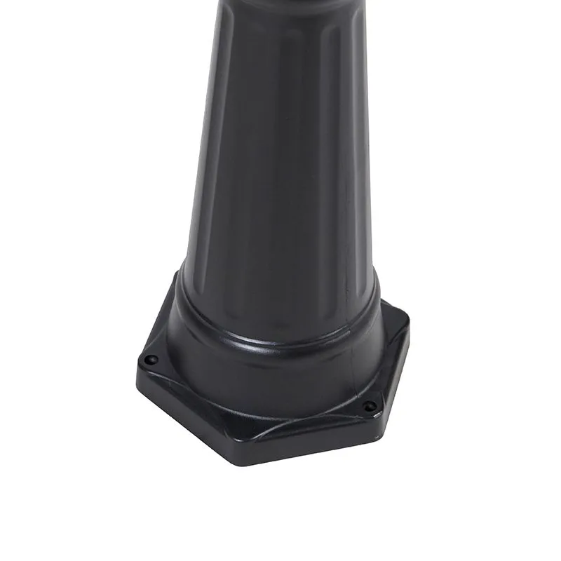 Lanterna da esterno classica nera 200 cm IP44 - Avana
