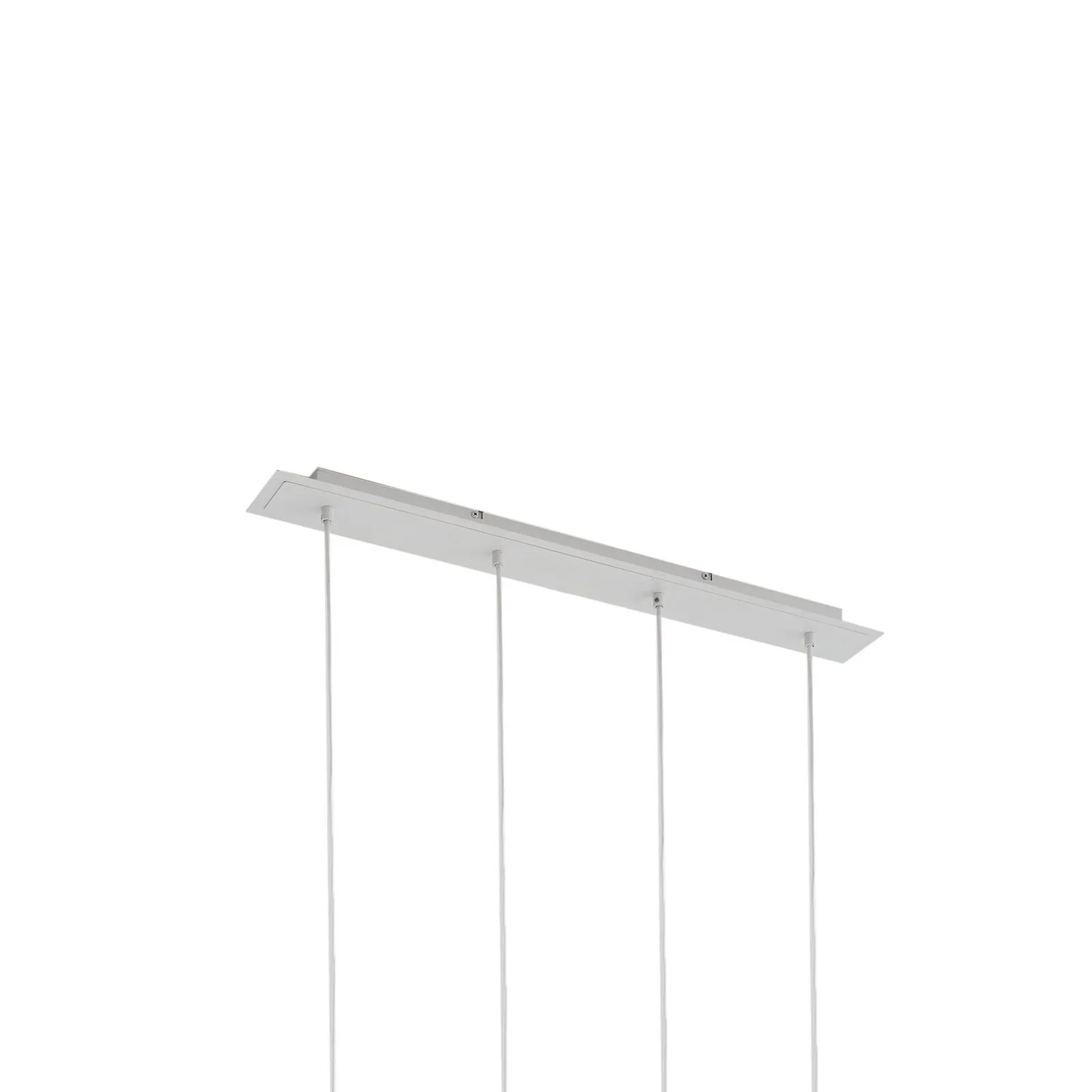 Lindby lampada a sospensione Joffrey, 76 cm, bianco, a 4 luci, GU10