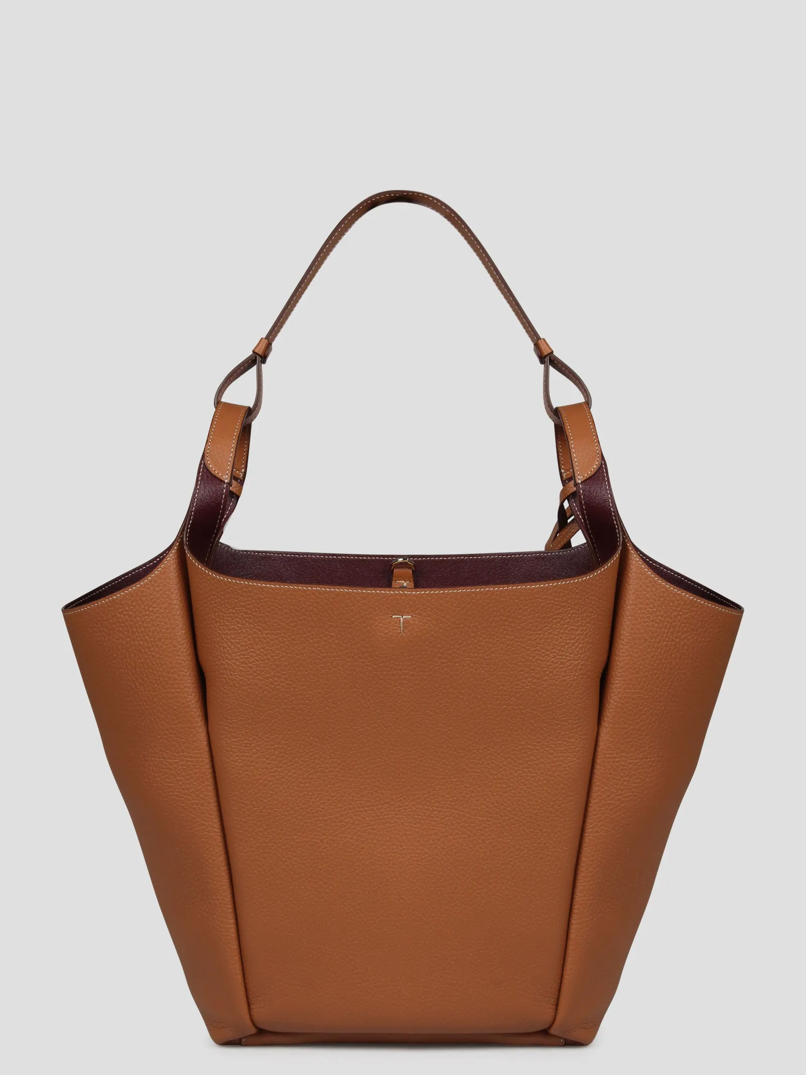 Logo bucket bag
