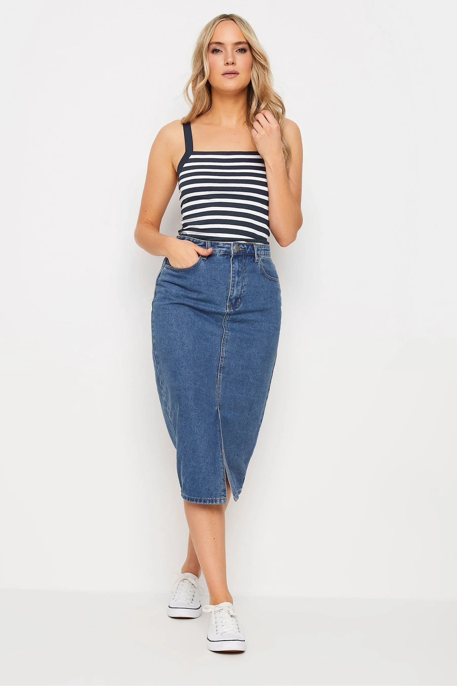 Long Tall Sally 2 PACK Top canotta a righe    