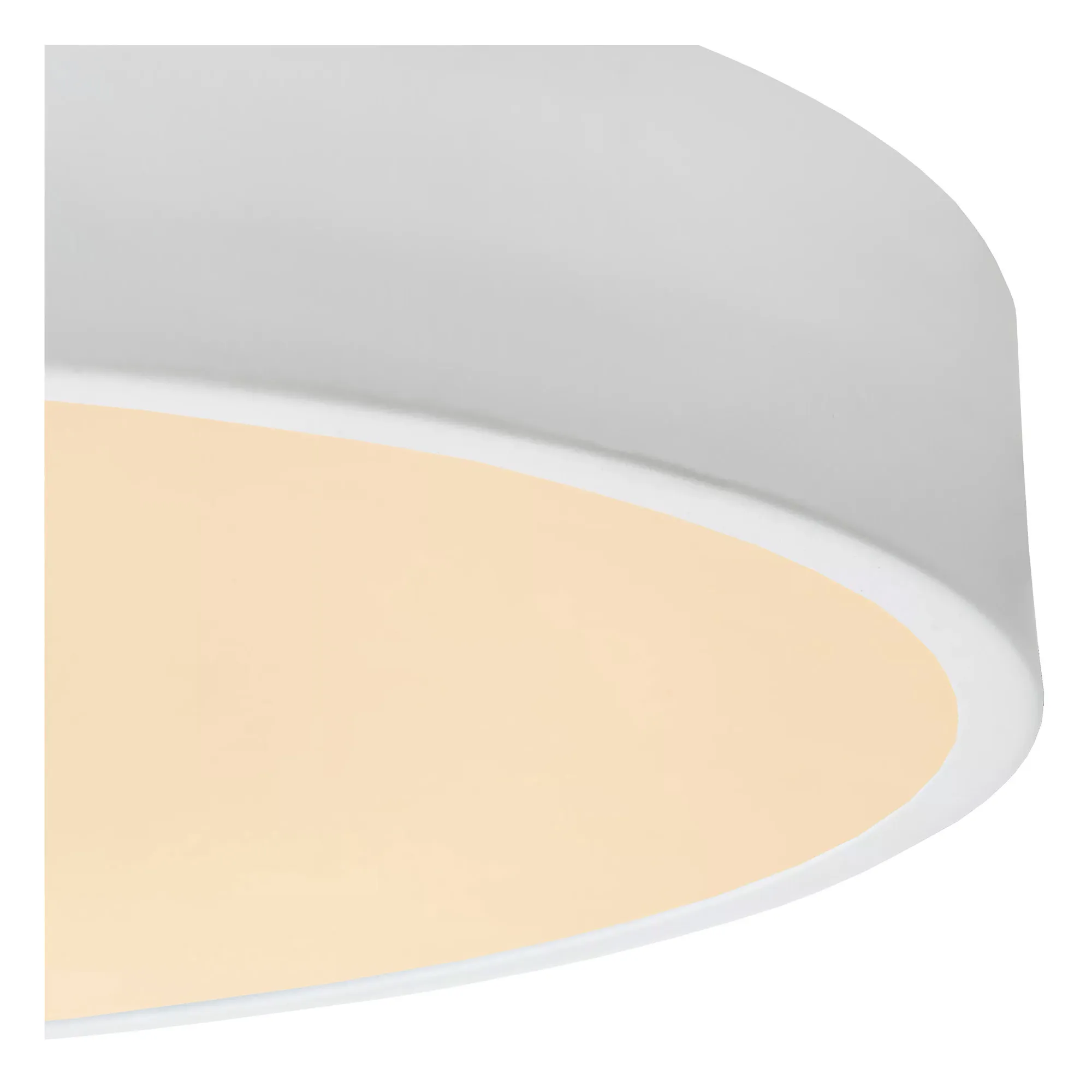 Lucide  Lampada a soffitto rotonda per bagno Ø 20 cm con luce a led dimmerabile Unar - 12W - 2700k Luce Calda