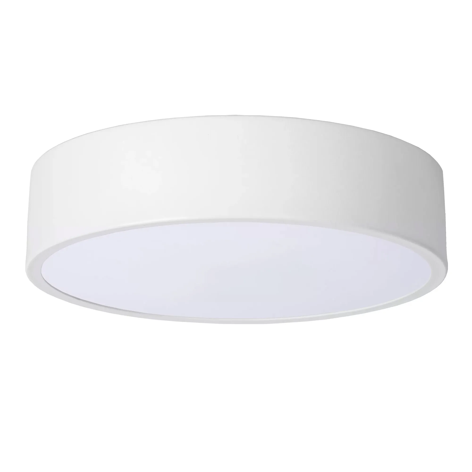 Lucide  Lampada a soffitto rotonda per bagno Ø 20 cm con luce a led dimmerabile Unar - 12W - 2700k Luce Calda