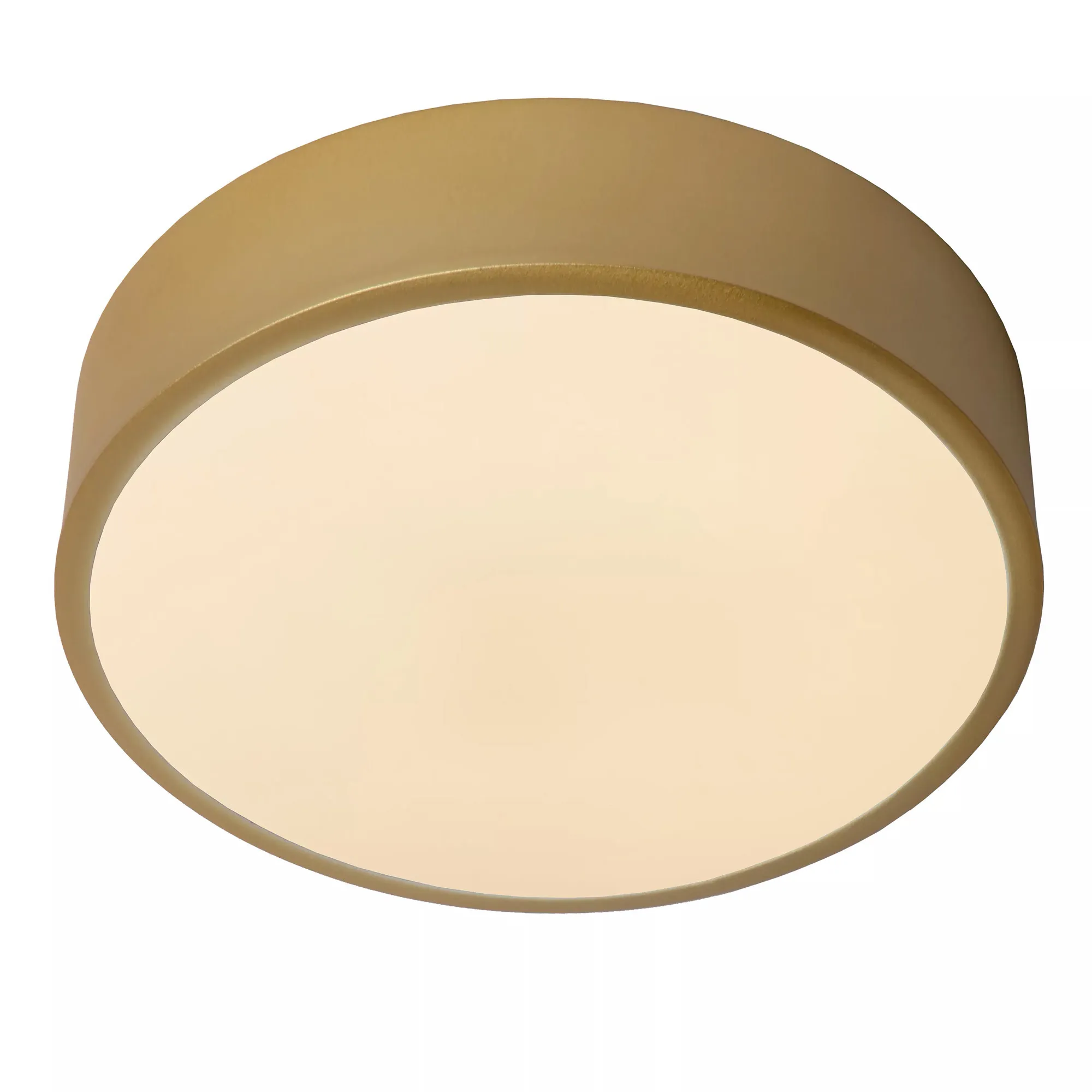 Lucide  Lampada a soffitto rotonda per bagno Ø 20 cm con luce a led dimmerabile Unar - 12W - 2700k Luce Calda