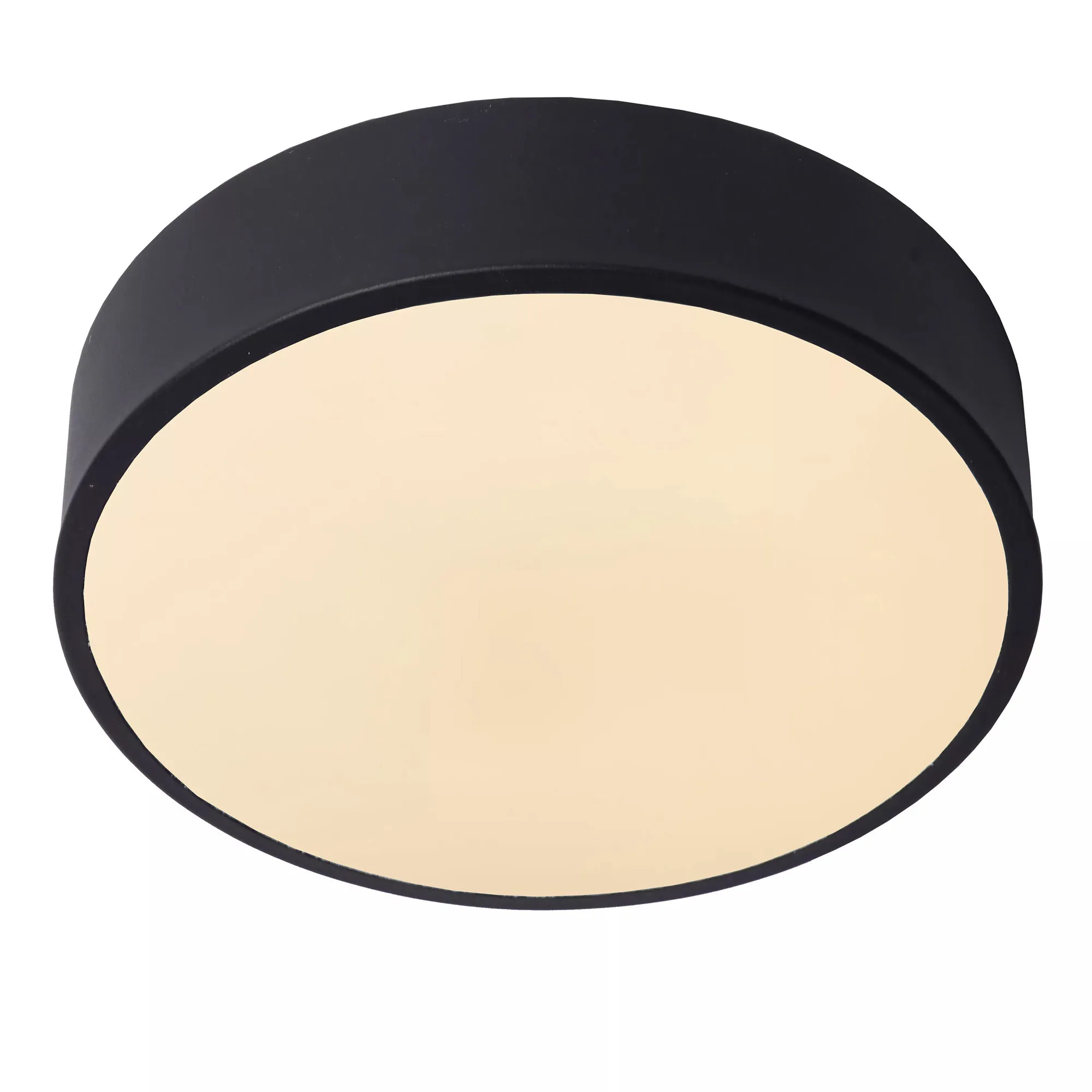 Lucide  Lampada a soffitto rotonda per bagno Ø 20 cm con luce a led dimmerabile Unar - 12W - 2700k Luce Calda