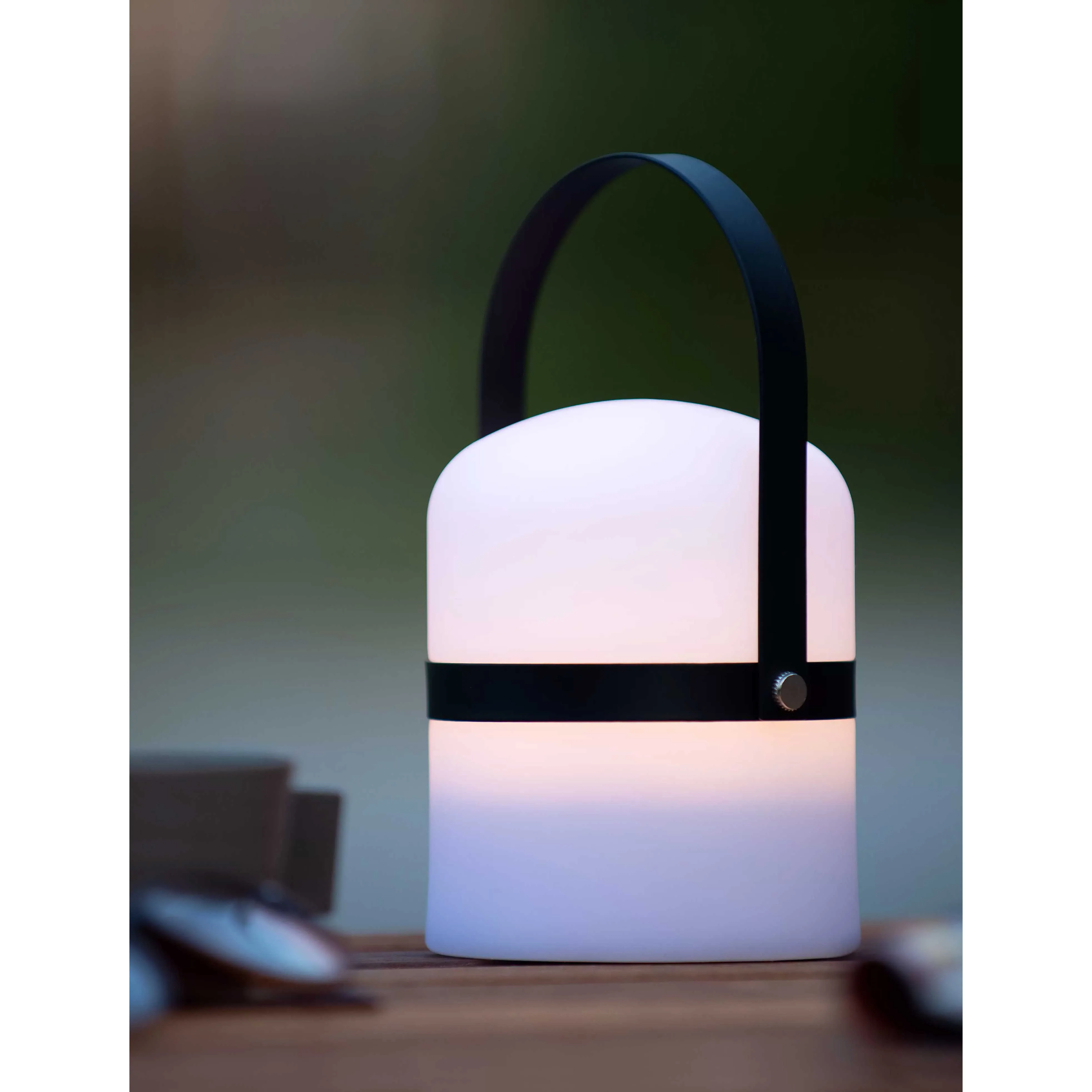 Lucide  Lampada da tavolo da esterno moderna a LED dimmerabile diffusore in acrilico Little Joe - 3W - 3000k Luce Calda