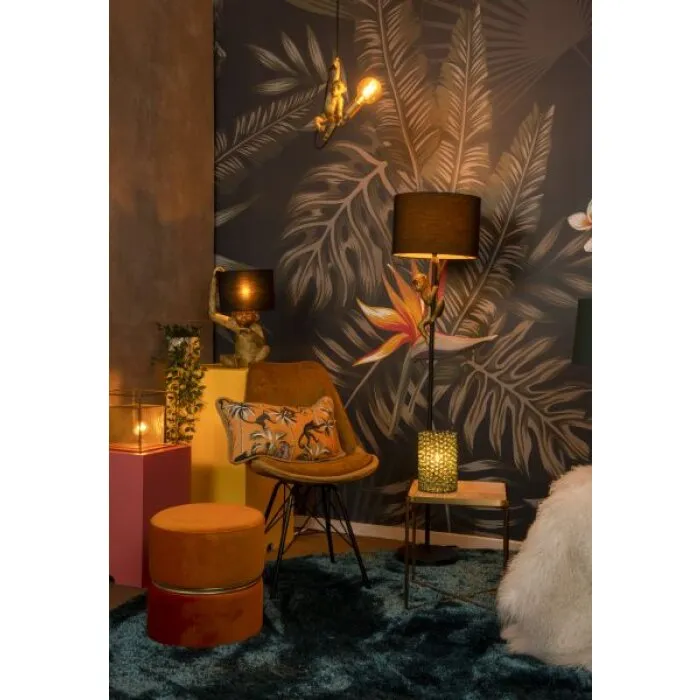 Lucide MARBLOUS Lampada da tavolo Nero, Trasparente, chiaro, 1-Luce