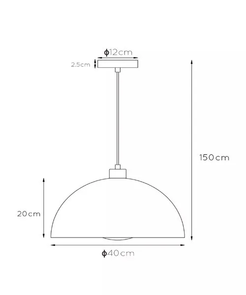 LUCIDE Siemon Lampada a Sospensione 4 Colori