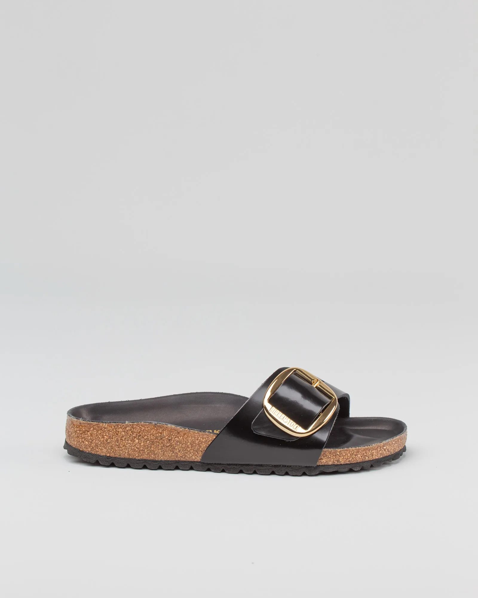 Madrid Big Buckle Shine Black