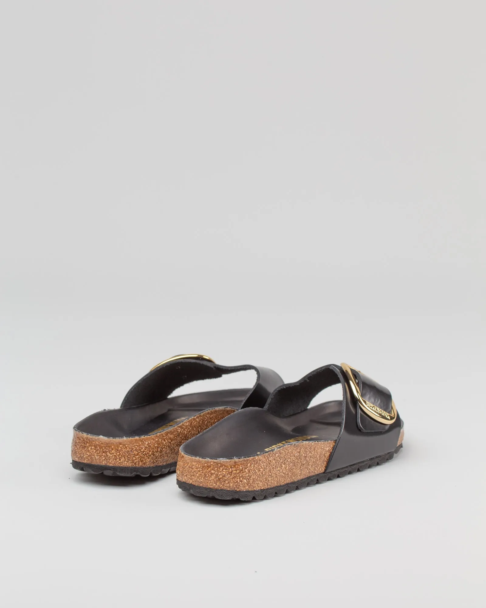 Madrid Big Buckle Shine Black