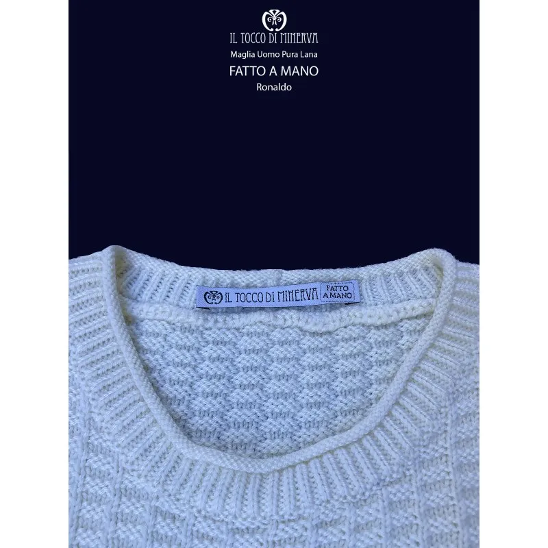 Maglia Uomo Pura Lana Ronaldo - Fatto a Mano
