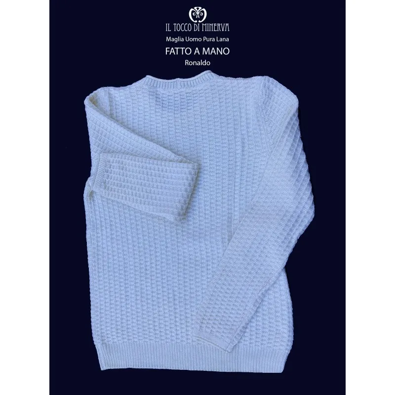 Maglia Uomo Pura Lana Ronaldo - Fatto a Mano