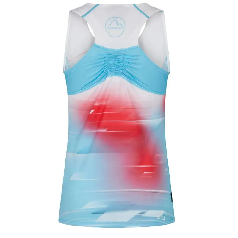 Maglietta La Sportiva Sky Tank (Malibu Blue/White) Donna