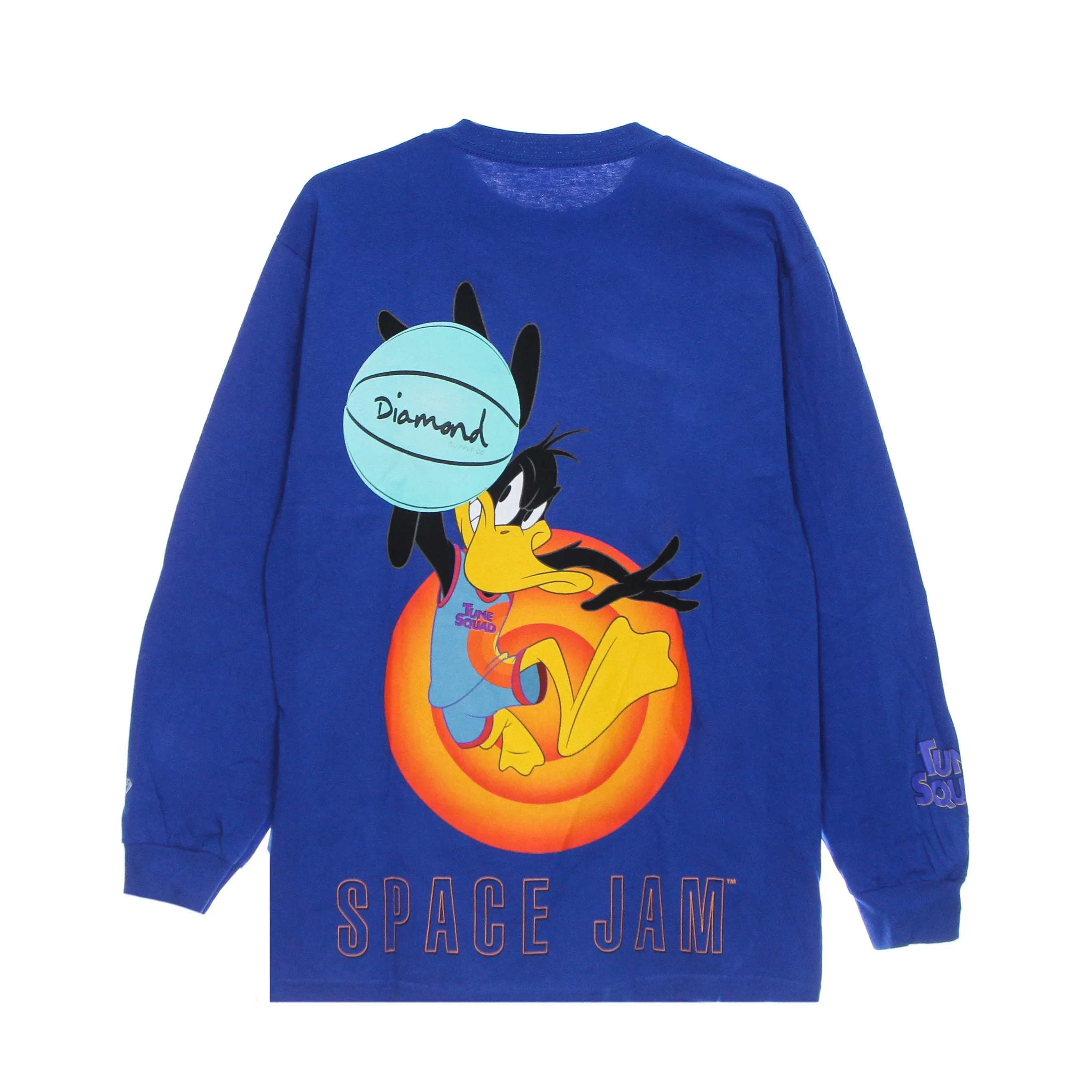 Maglietta Manica Lunga Uomo Daffy Duck L/s Tee X Space Jam 2 Royal Blue