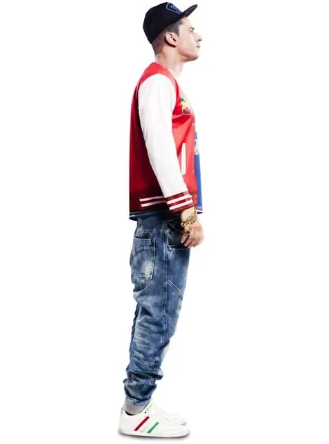 Maglietta rapper uomo