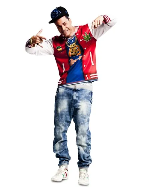 Maglietta rapper uomo