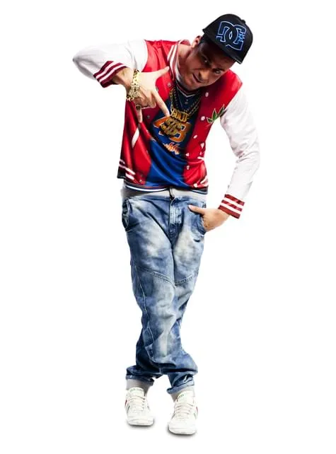 Maglietta rapper uomo
