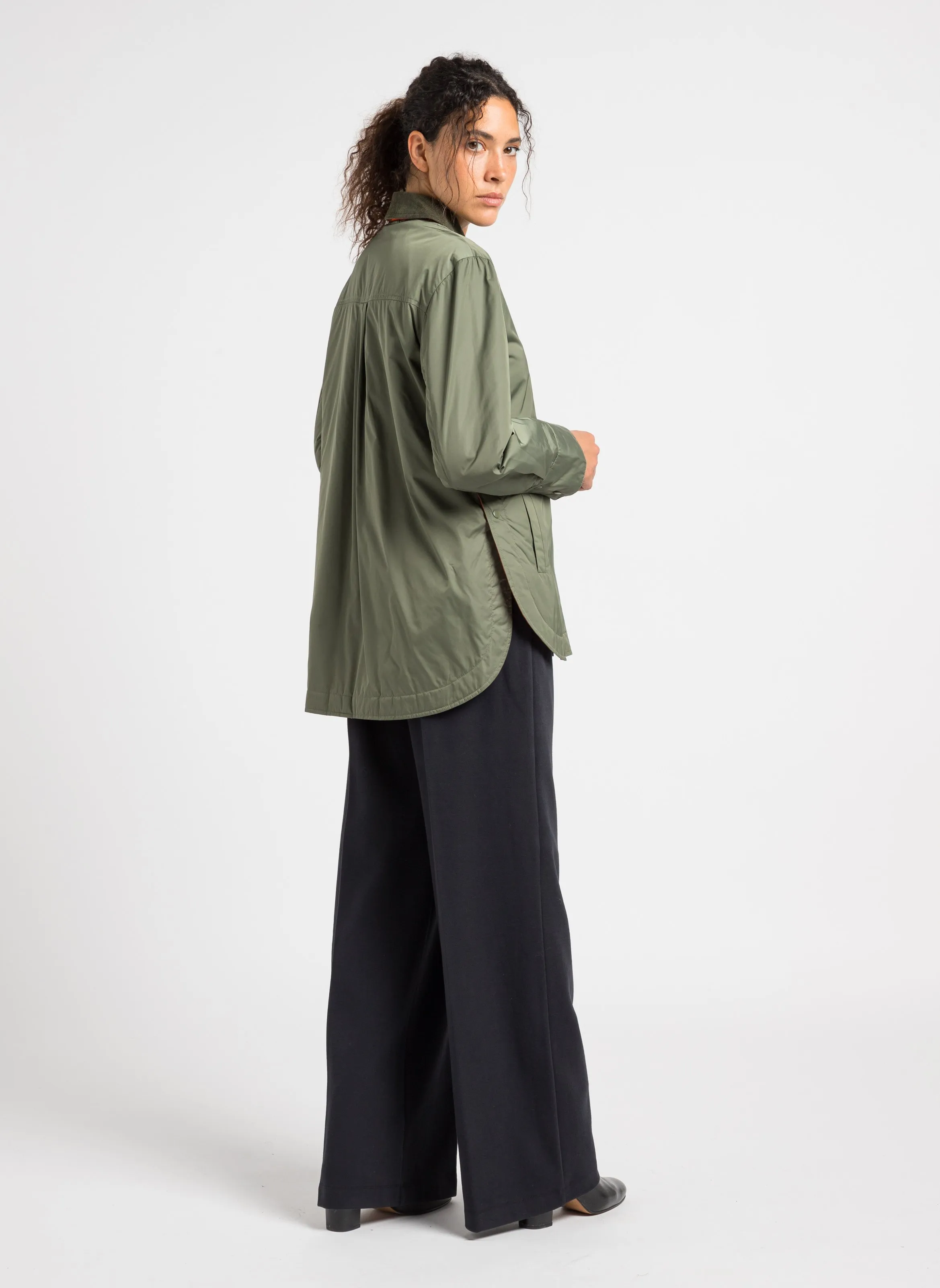  MAX&Co.   LIBRETTO - Giacca in velluto collo classico | Kaki