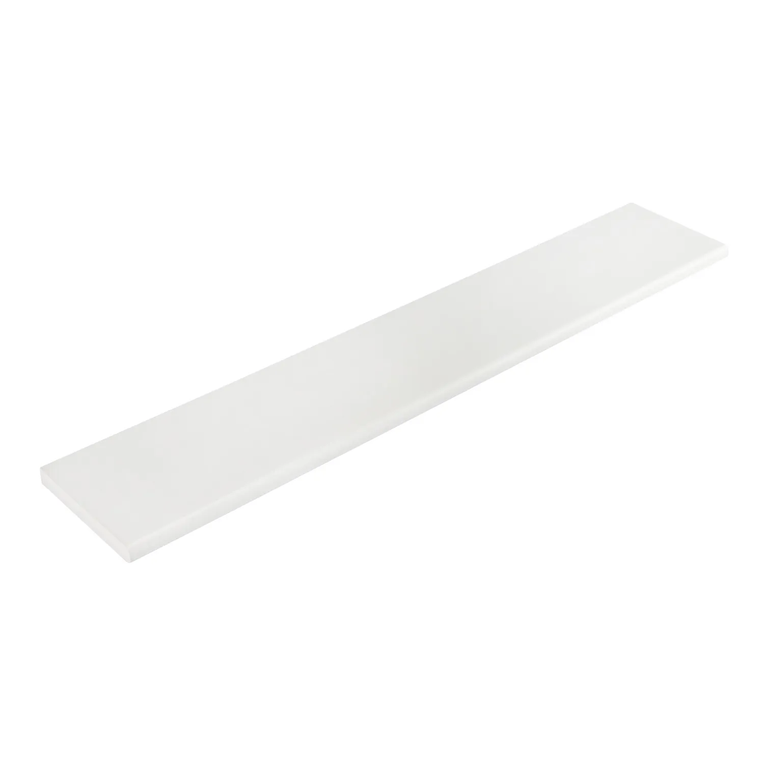 Mensola in legno Nettuno 400x150x18 mm bianco