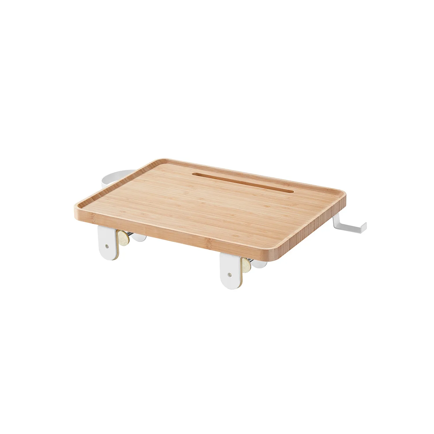 Mensola Vassoio da Letto Beige Naturale