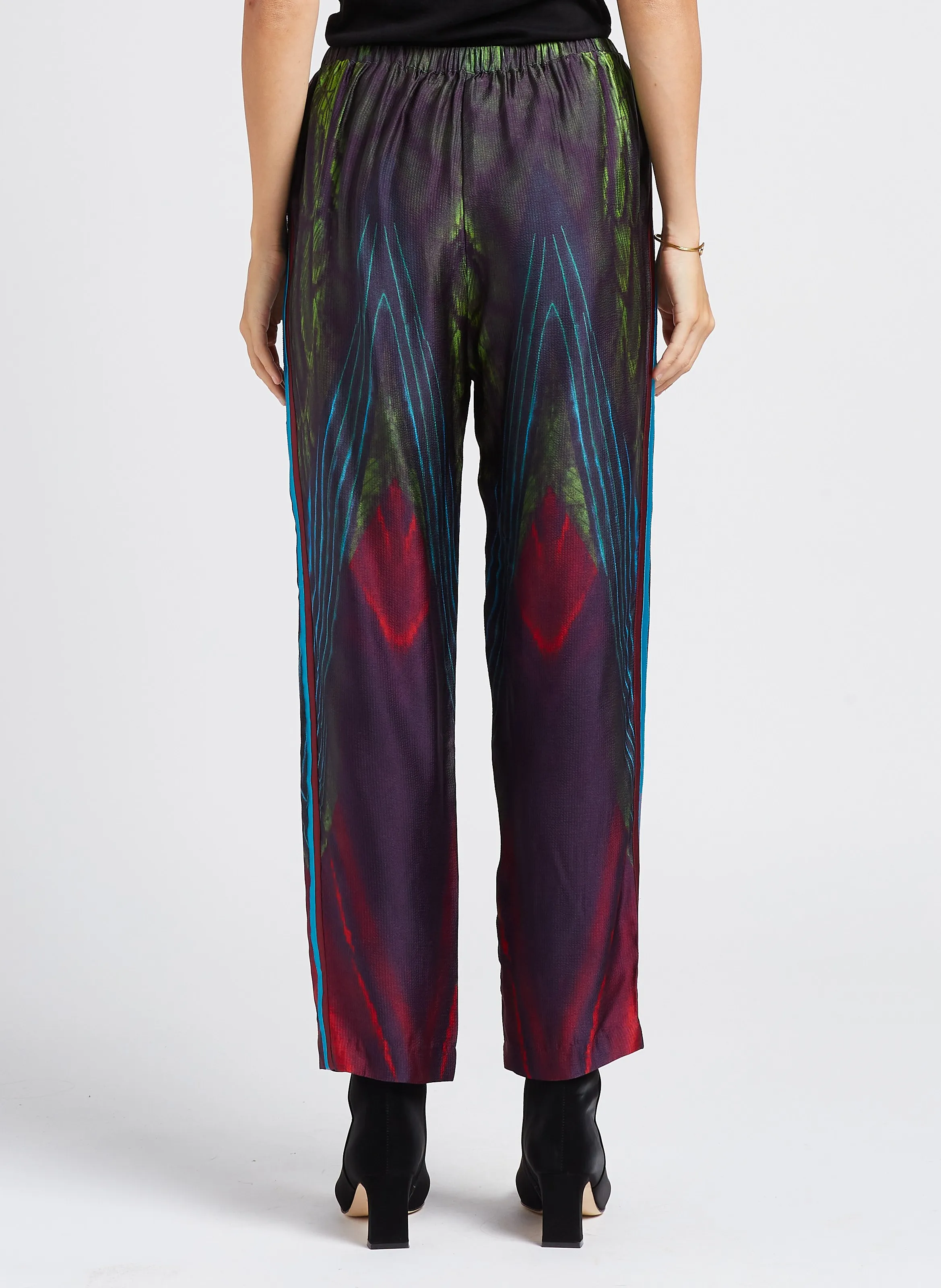  MES DEMOISELLES   IBBA - Pantaloni a vita alta stampati | Multicolore