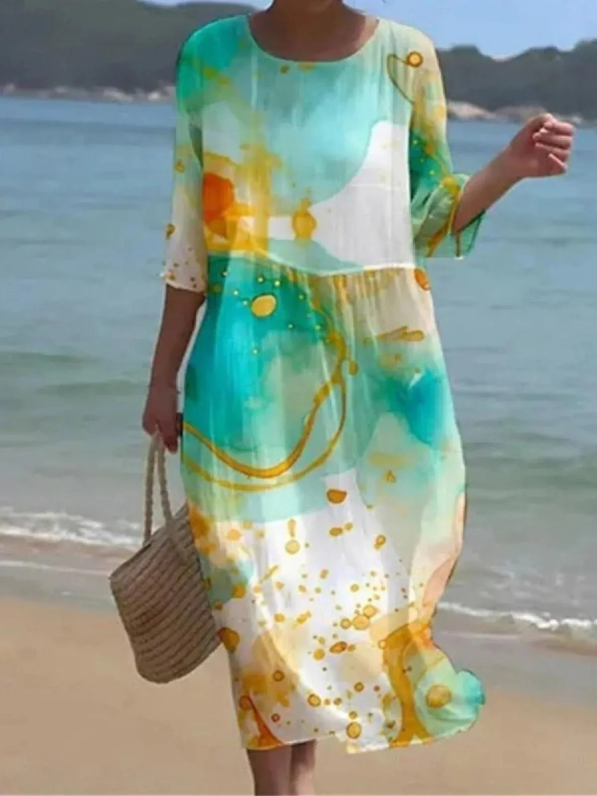 Miranda - Elegante Abito Floreale