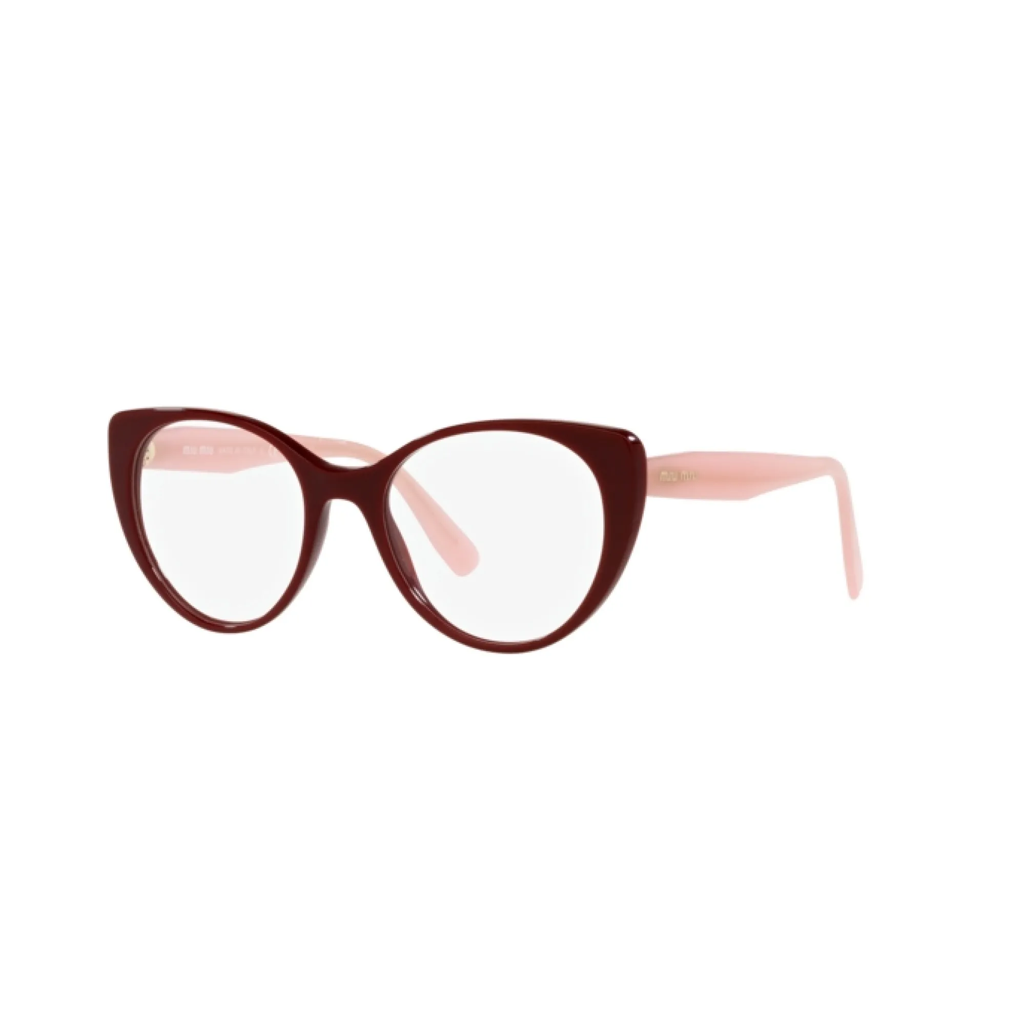   Miu Miu MU 06TV - USH1O1 Bordeaux | Occhiale Da Vista Donna 