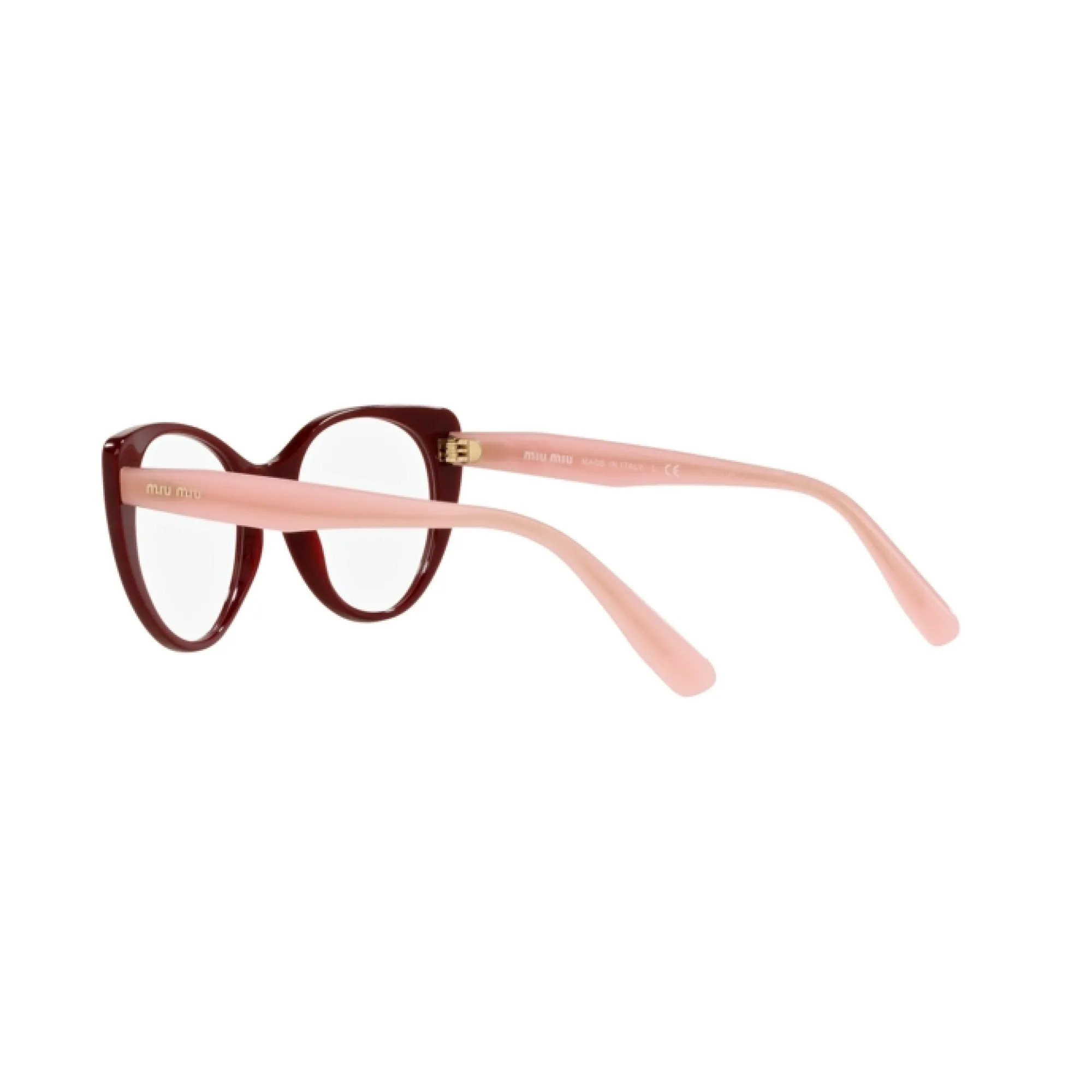   Miu Miu MU 06TV - USH1O1 Bordeaux | Occhiale Da Vista Donna 