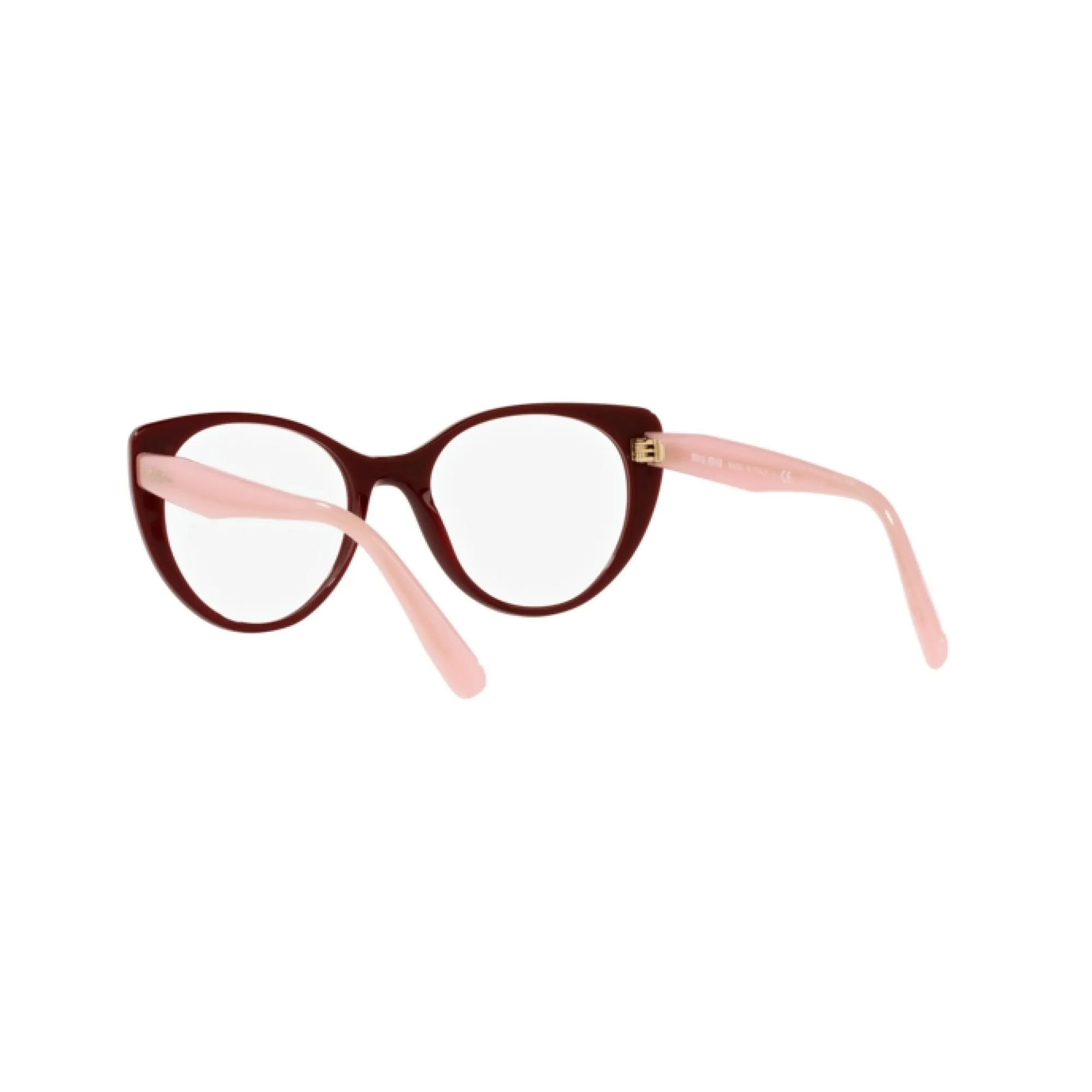   Miu Miu MU 06TV - USH1O1 Bordeaux | Occhiale Da Vista Donna 