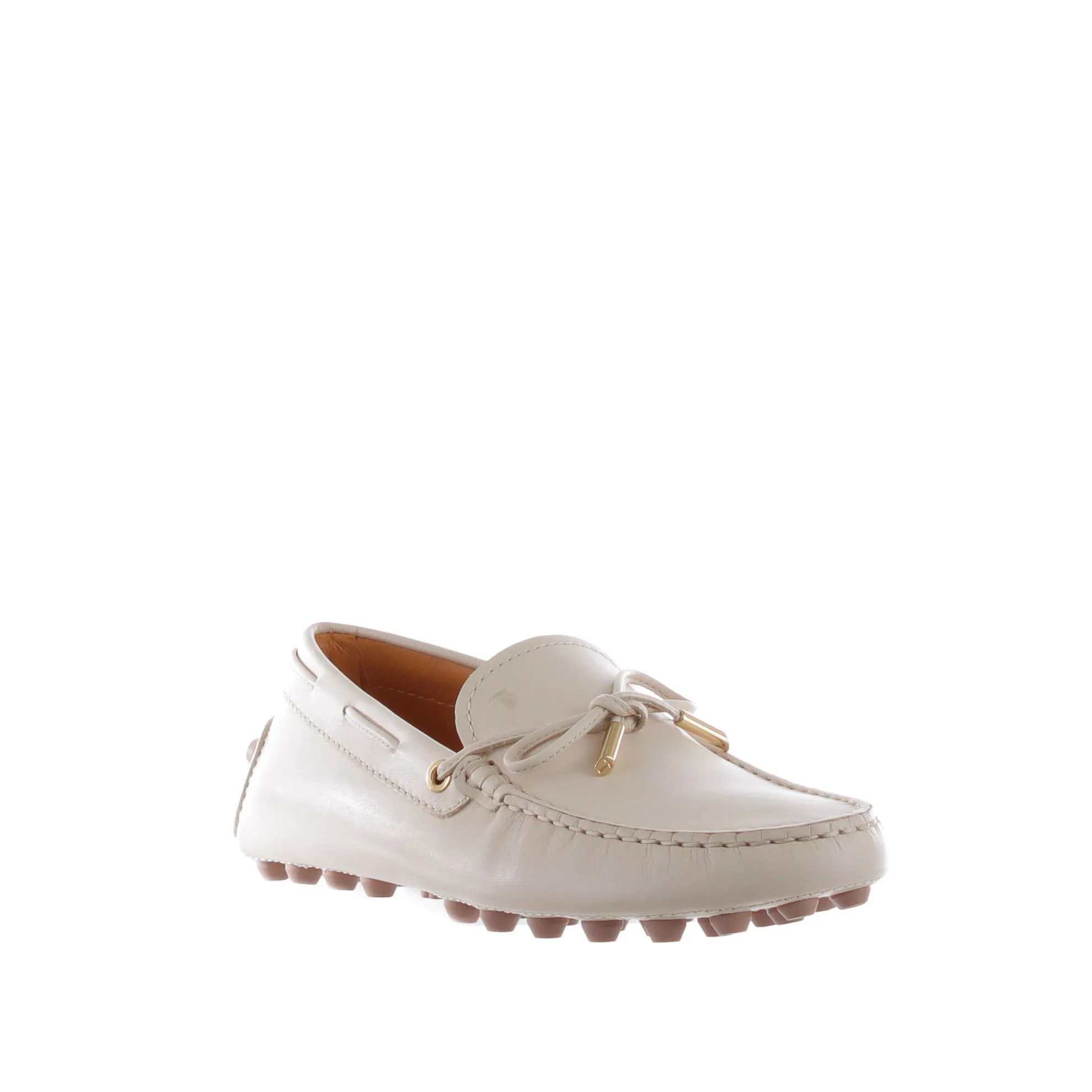 Mocassino gommino bubble in pelle