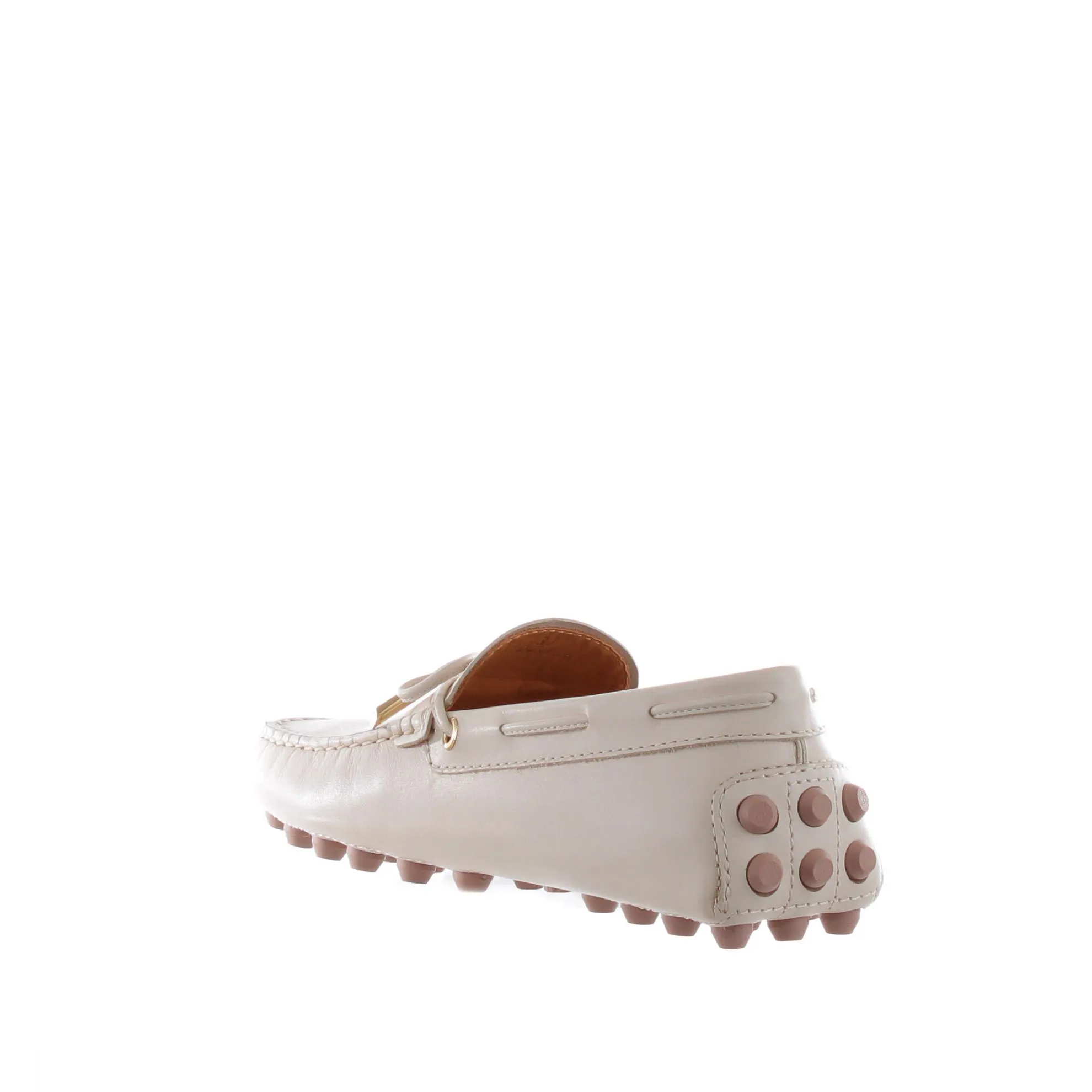 Mocassino gommino bubble in pelle