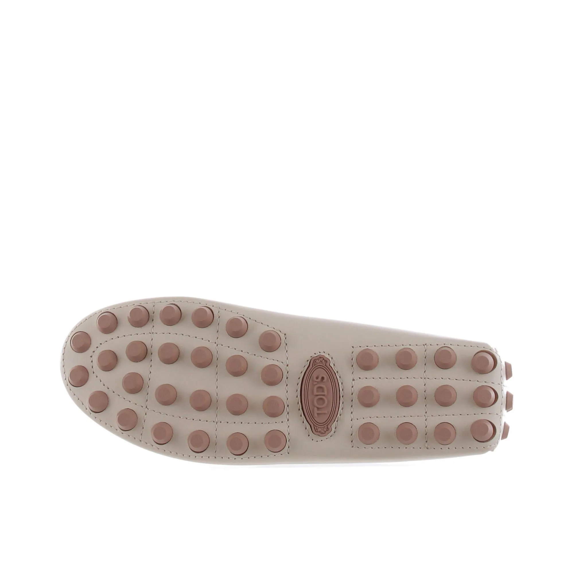 Mocassino gommino bubble in pelle