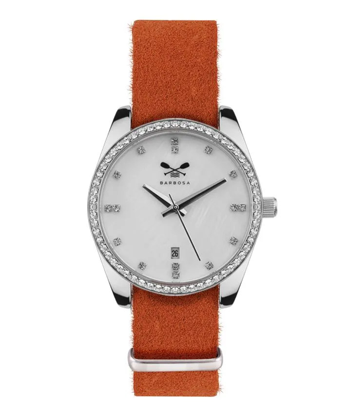 OROLOGIO MOONLIGHT  dm. 36,5 NATO CUOIO