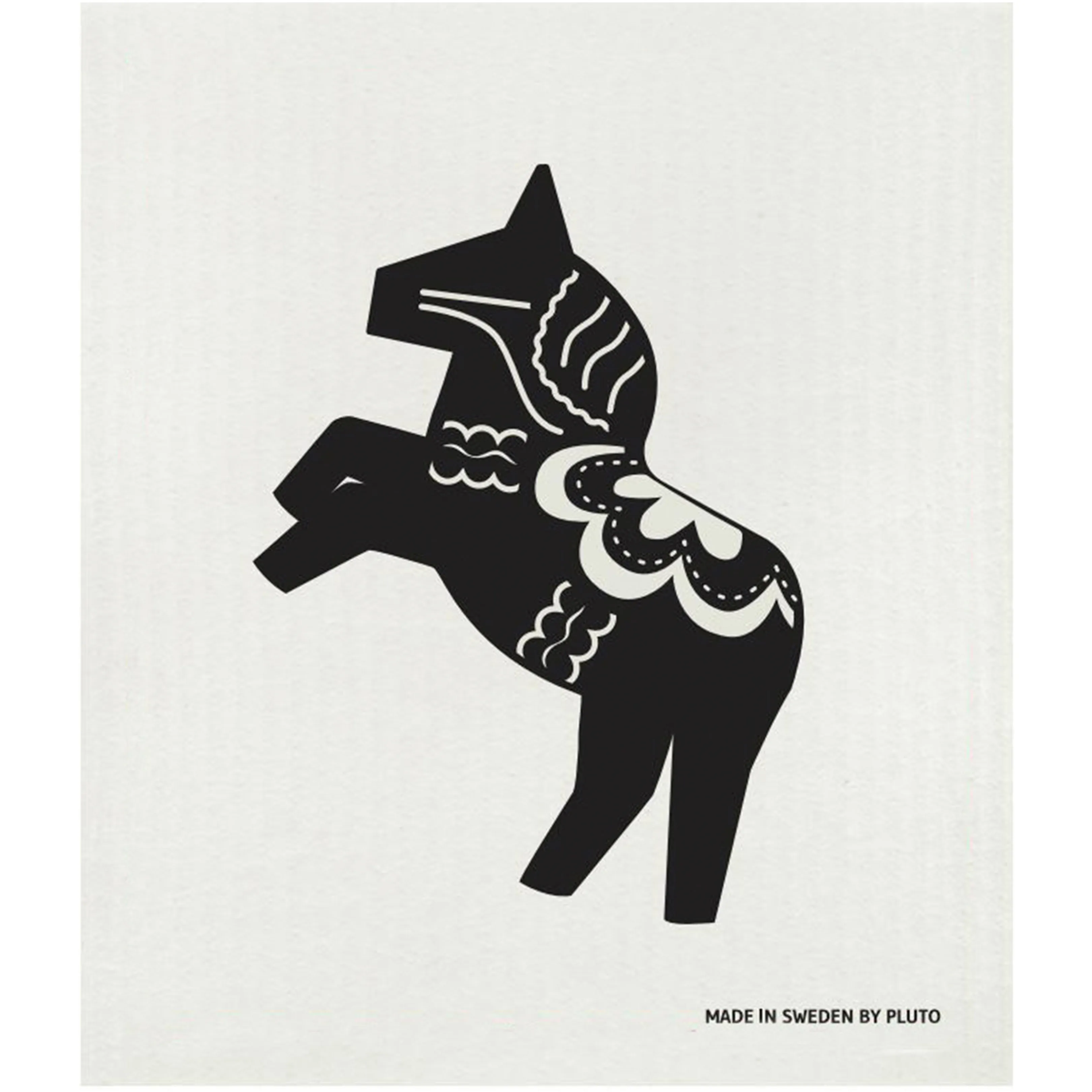 Panno Häst 17x20 cm.jo{font-size:18px}Nero-bianco