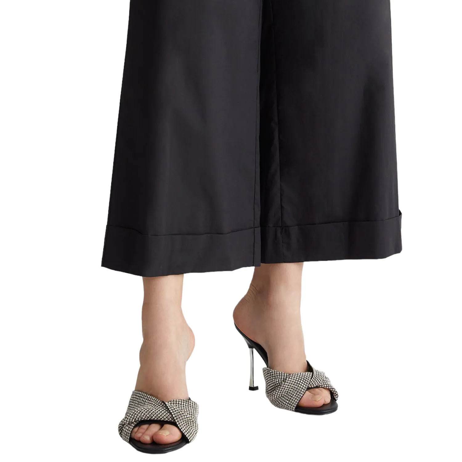 Pantaloni a palazzo in cotone