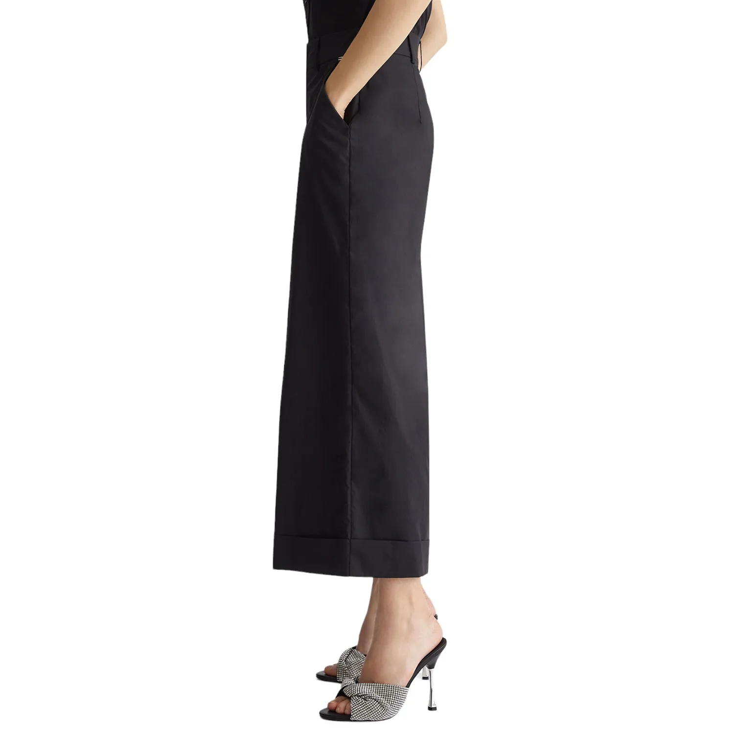 Pantaloni a palazzo in cotone