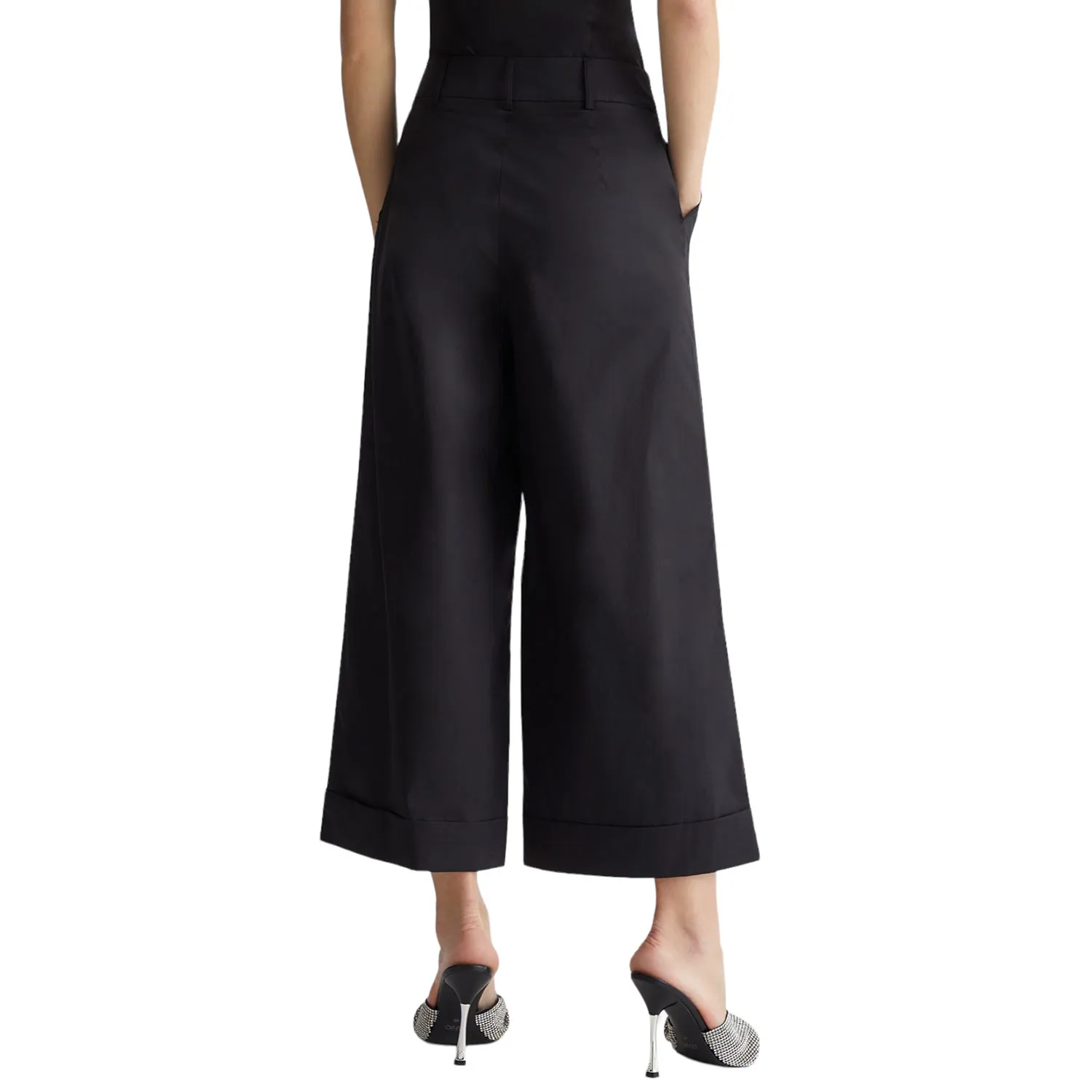 Pantaloni a palazzo in cotone