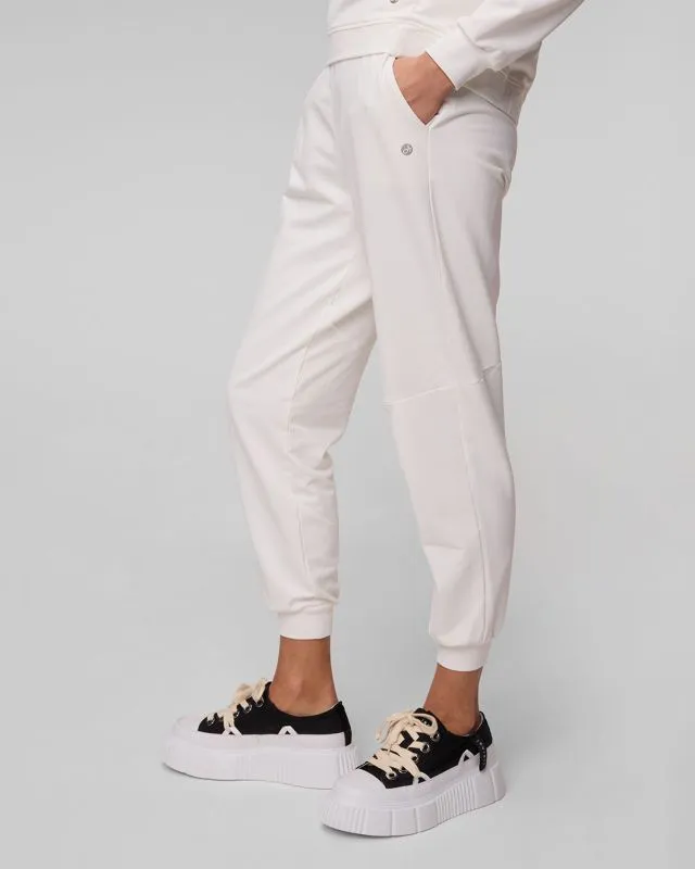 Pantaloni da tuta bianchi da donna Deha