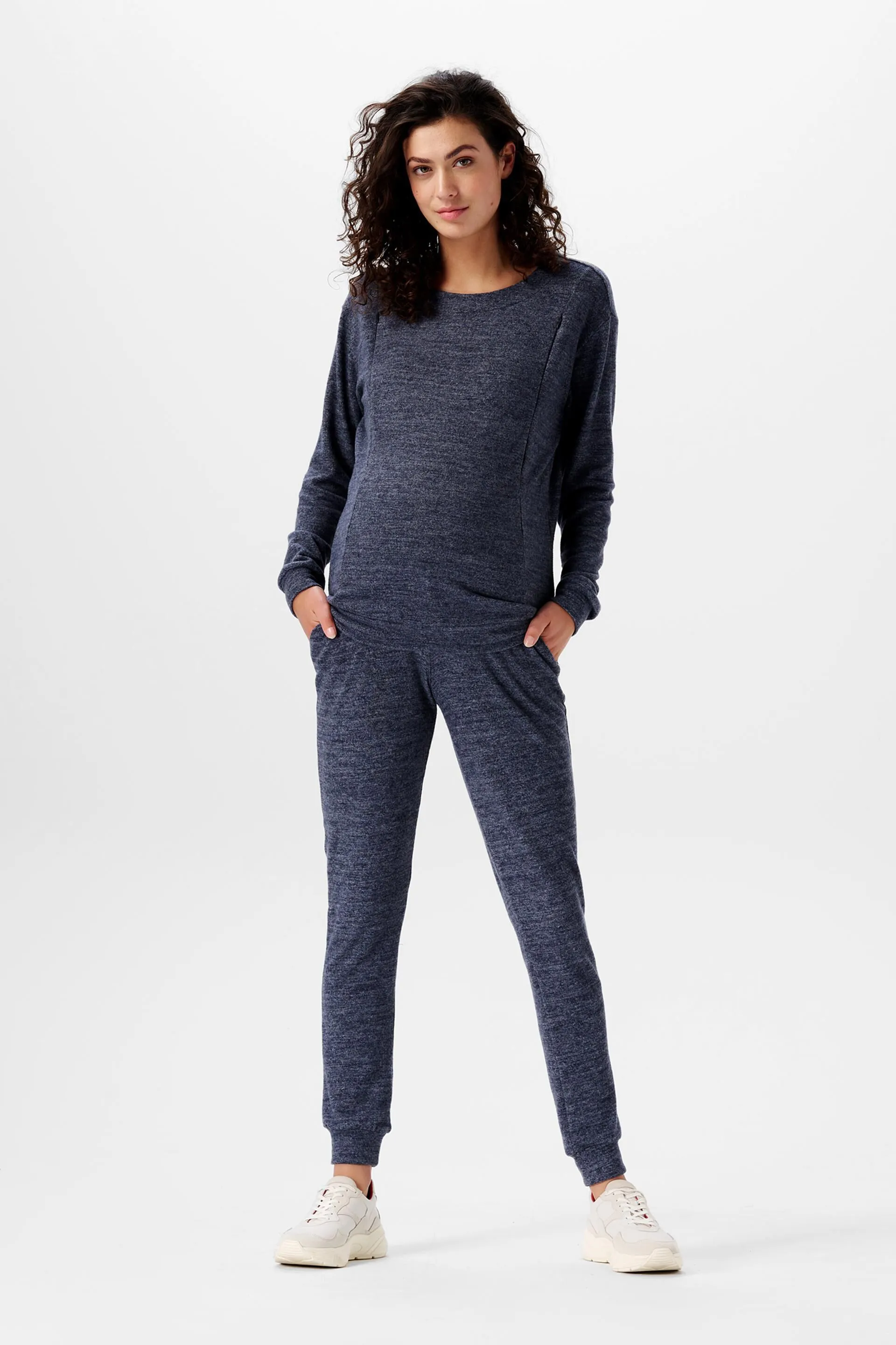 Pantaloni da tuta premaman a maglia