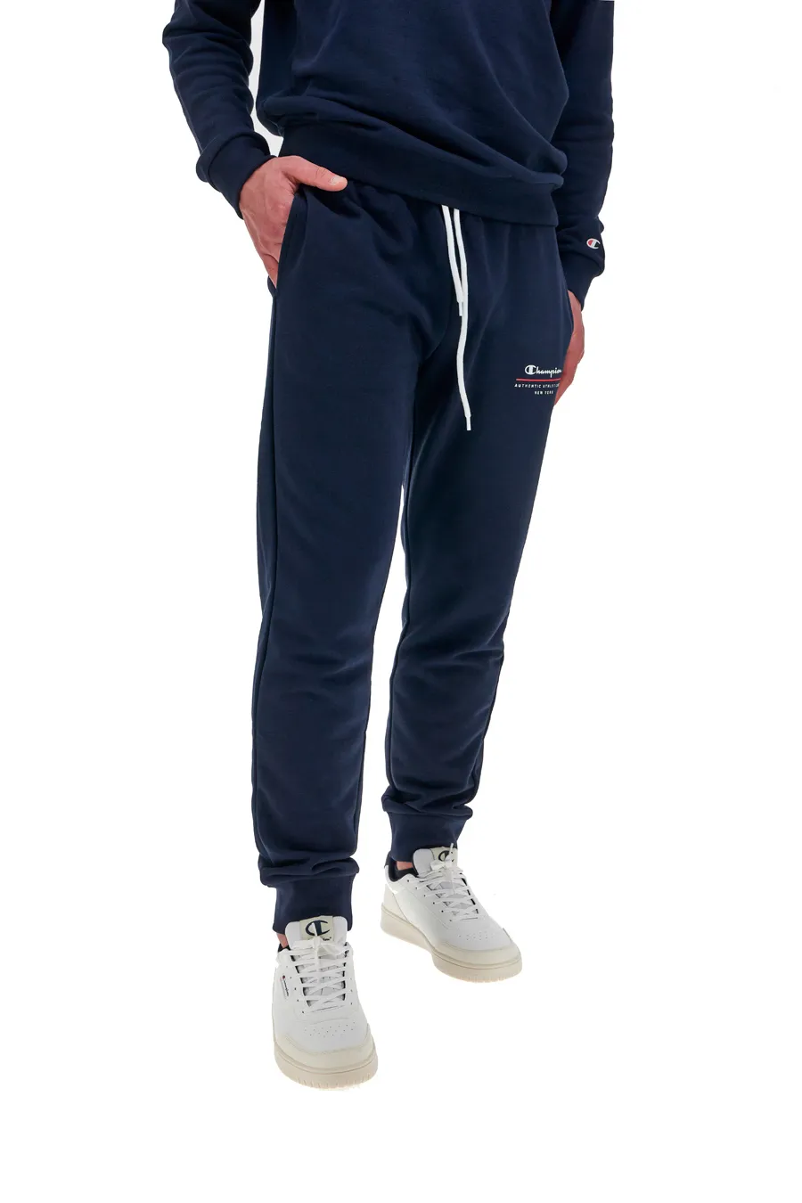 Pantaloni della Tuta Blu Con Polsini Champion 219732