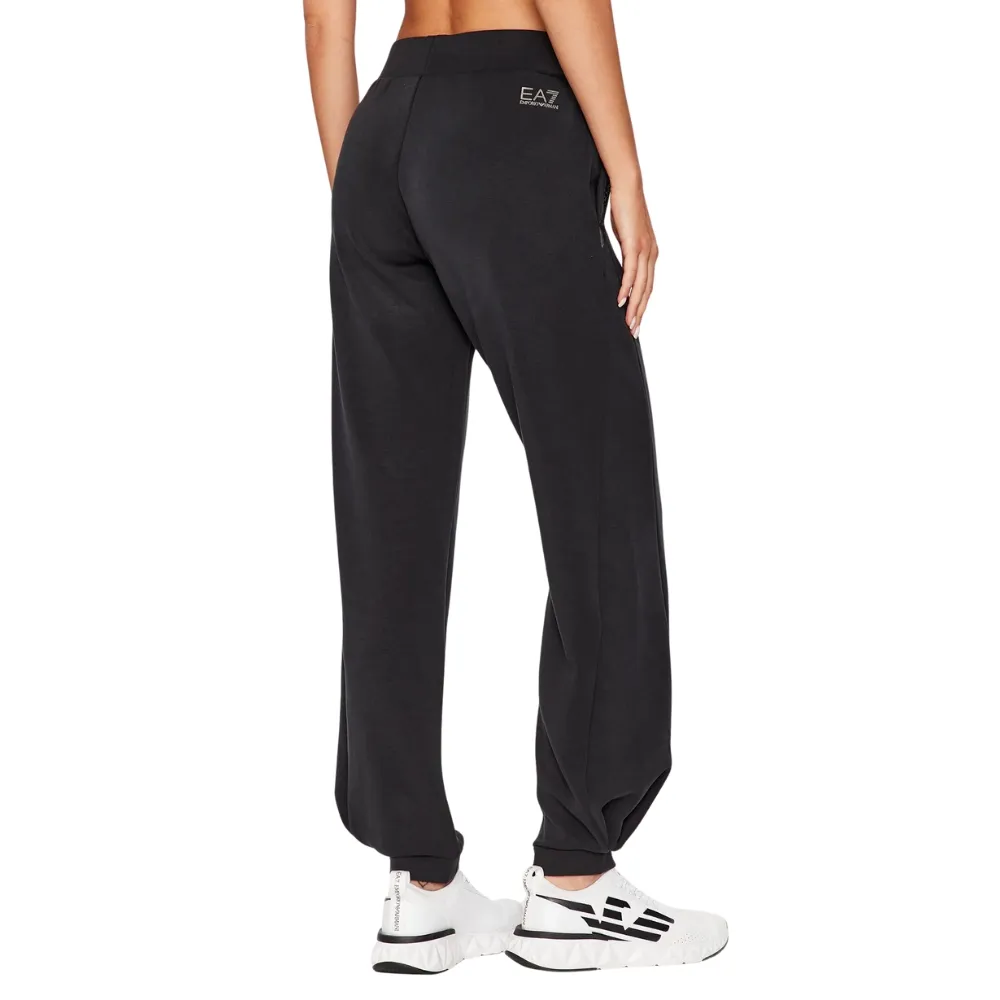 Pantaloni EA7 jogger Precious in misto modal stretch
